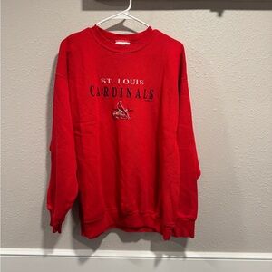 Vintage cardinals baseball crewneck sz XL